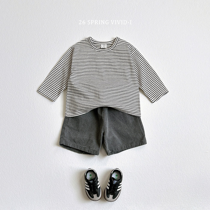 🇰🇷vivid_I tee set (2件）