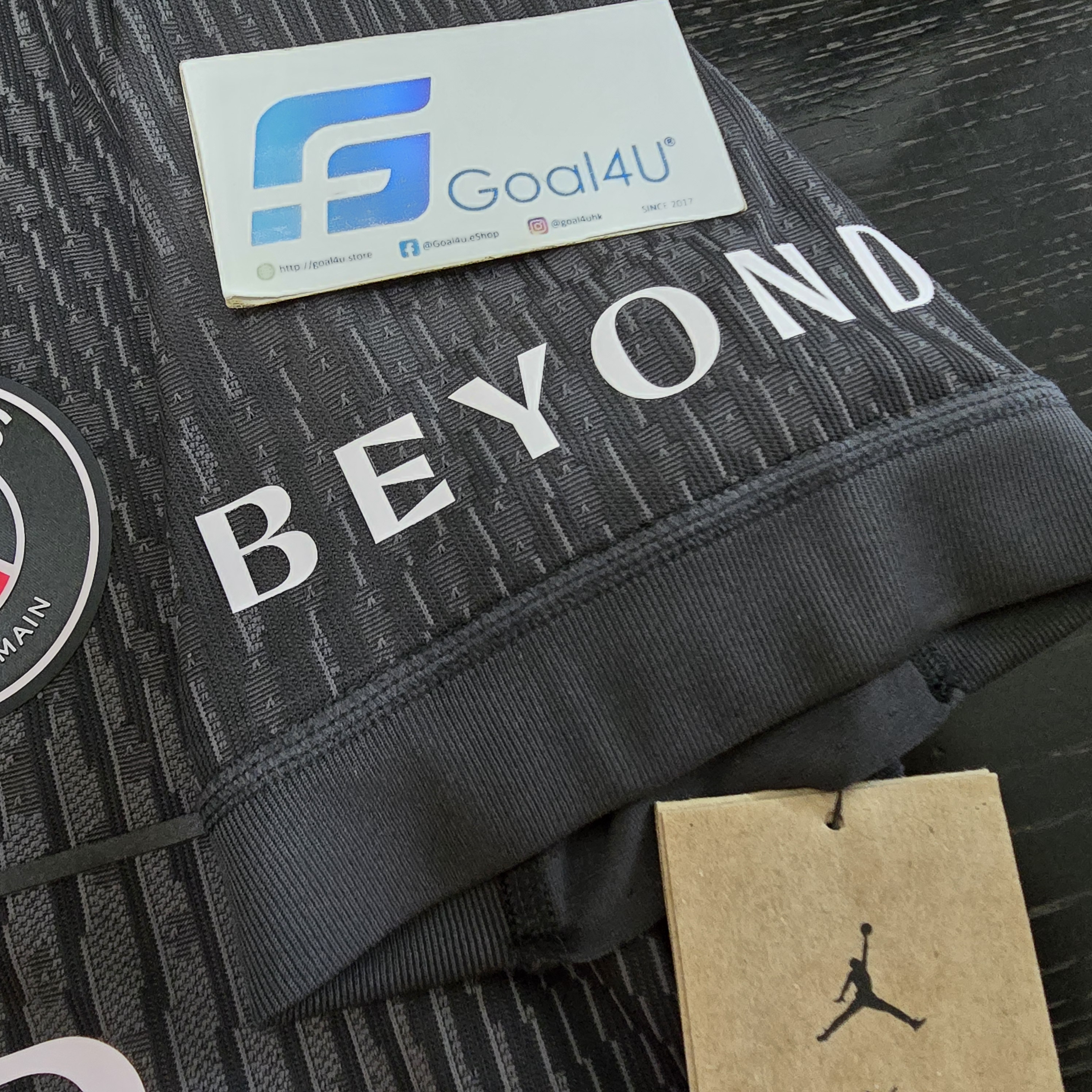 Nike PSGxJordan 巴黎聖日門 2025-26 Dri-FIT 四客球員版球衣 (可加印字章) HQ4208