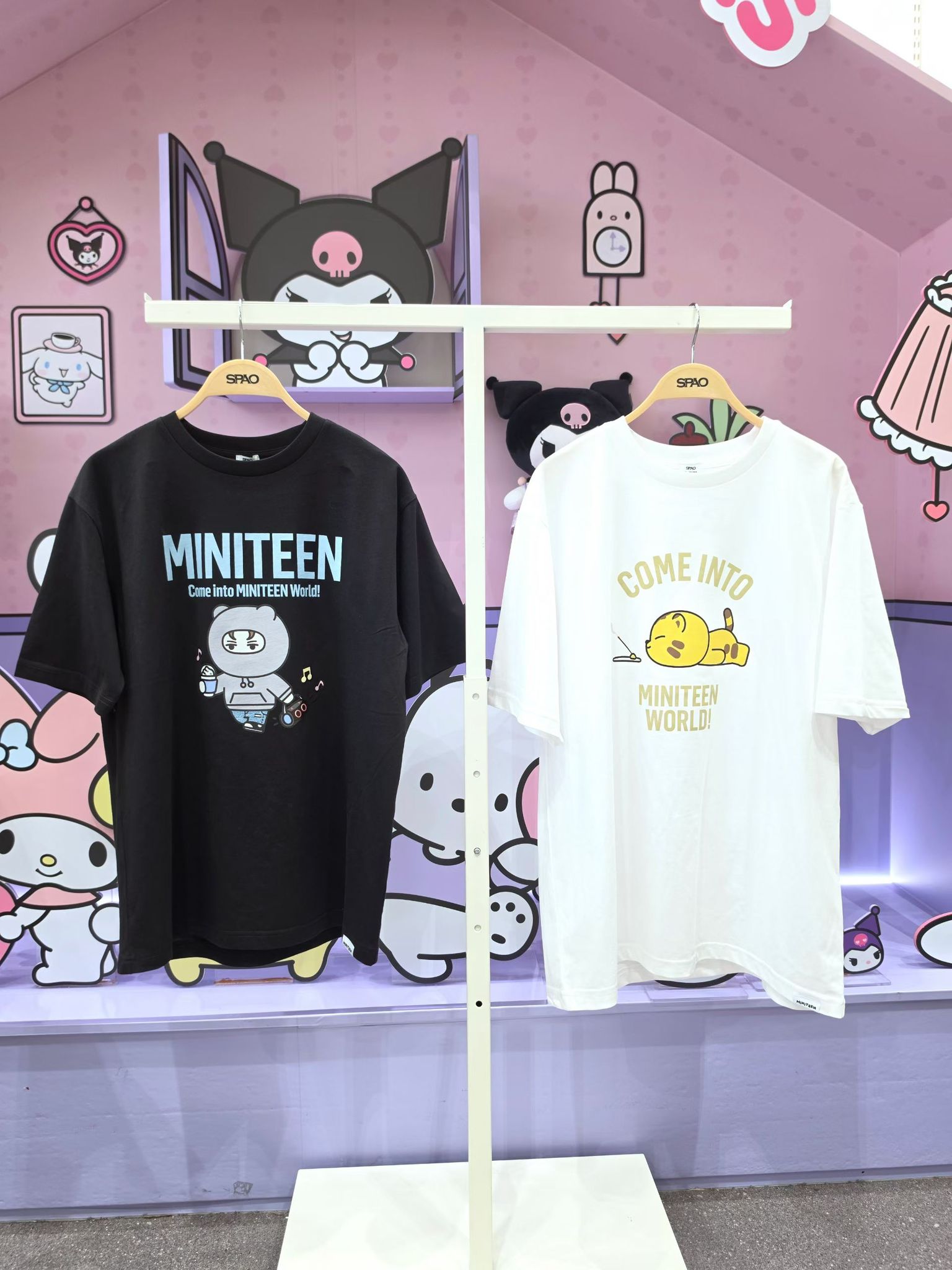 <預訂第二團>🇰🇷🎤SPAO🎤miniteen同款T-shirt截止日期：4月18日星期六