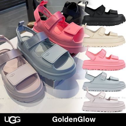 $ 210對。夏季UGG💖熱爆厚底鋸齒涼鞋