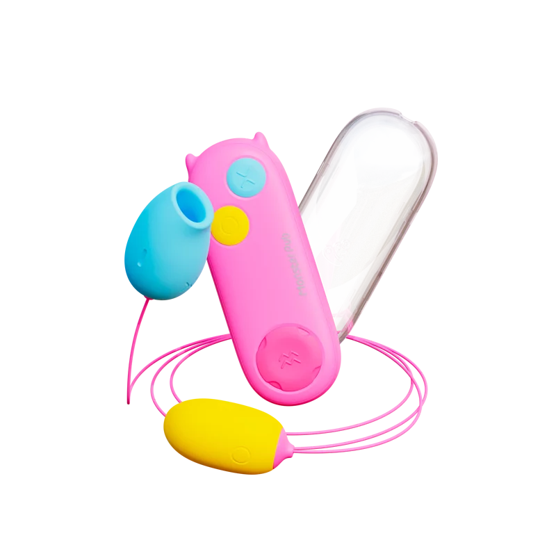 小怪獸 Play 吸啜震動掌控雙跳蛋 成人玩具 | 性玩具 | 震蛋