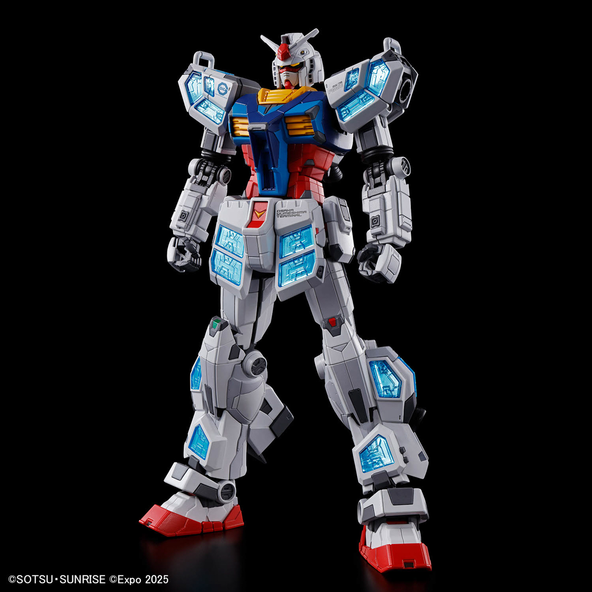 (預訂訂金 $100) (總價 $229) Bandai EXPO2025 HG 1/144 RX-78F00/E 高達 (EX-001 璃羽裝備) 模型 (行版) Gundam (EX-001 G.L.R.S.S. Feather Unit)