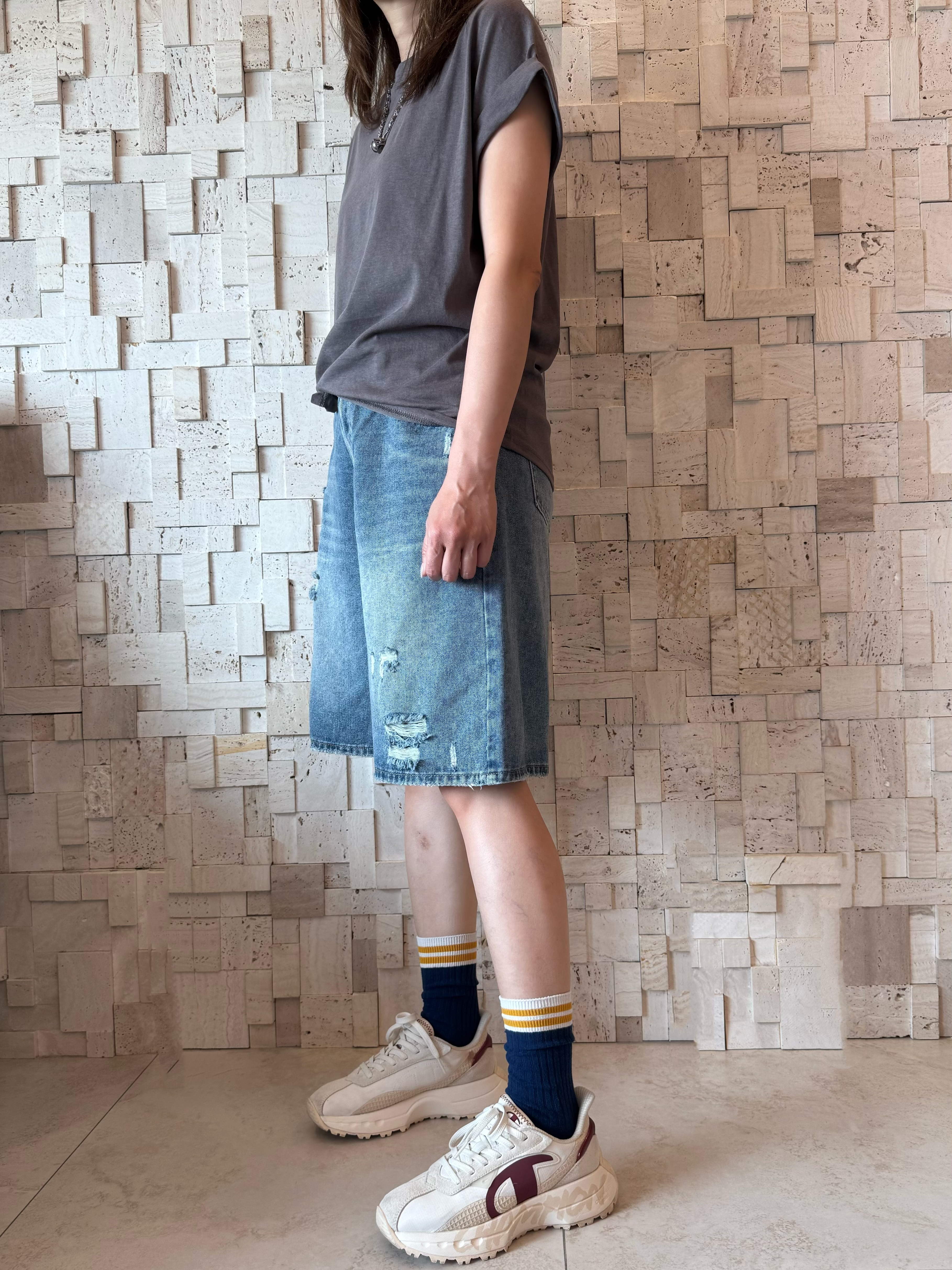 #2090 淨色全棉Top