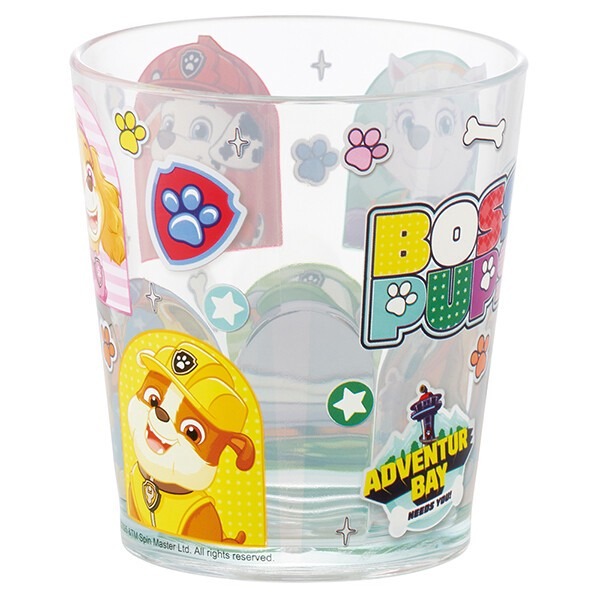 SKATER PAW PATROL 透明水杯 280ml - 02260080
