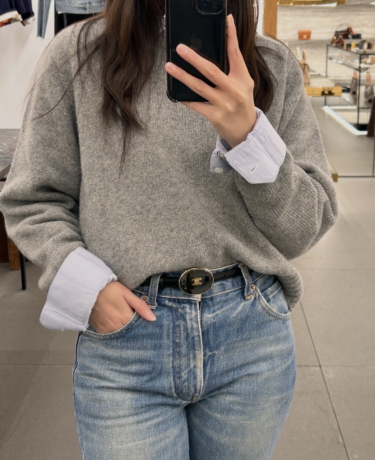 限時優惠💖新款🆕訂貨🍒Celine 1.3cm ELLIPSE belt   Size 75 80 85 only