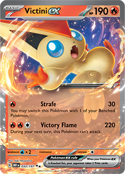 Pokemon TCG Card Game - Victini ex 033/197
