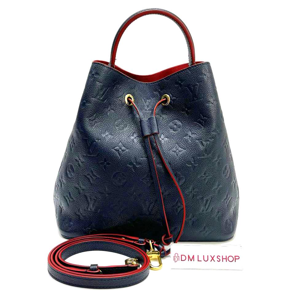LV Navy Blue Empreinte Neo Noe MM GHW