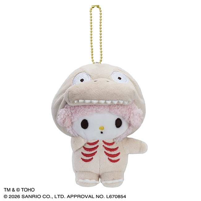 [訂購] [日本製] GODZILLA SANRIO CHARACTERS 吊飾 {TF260733}