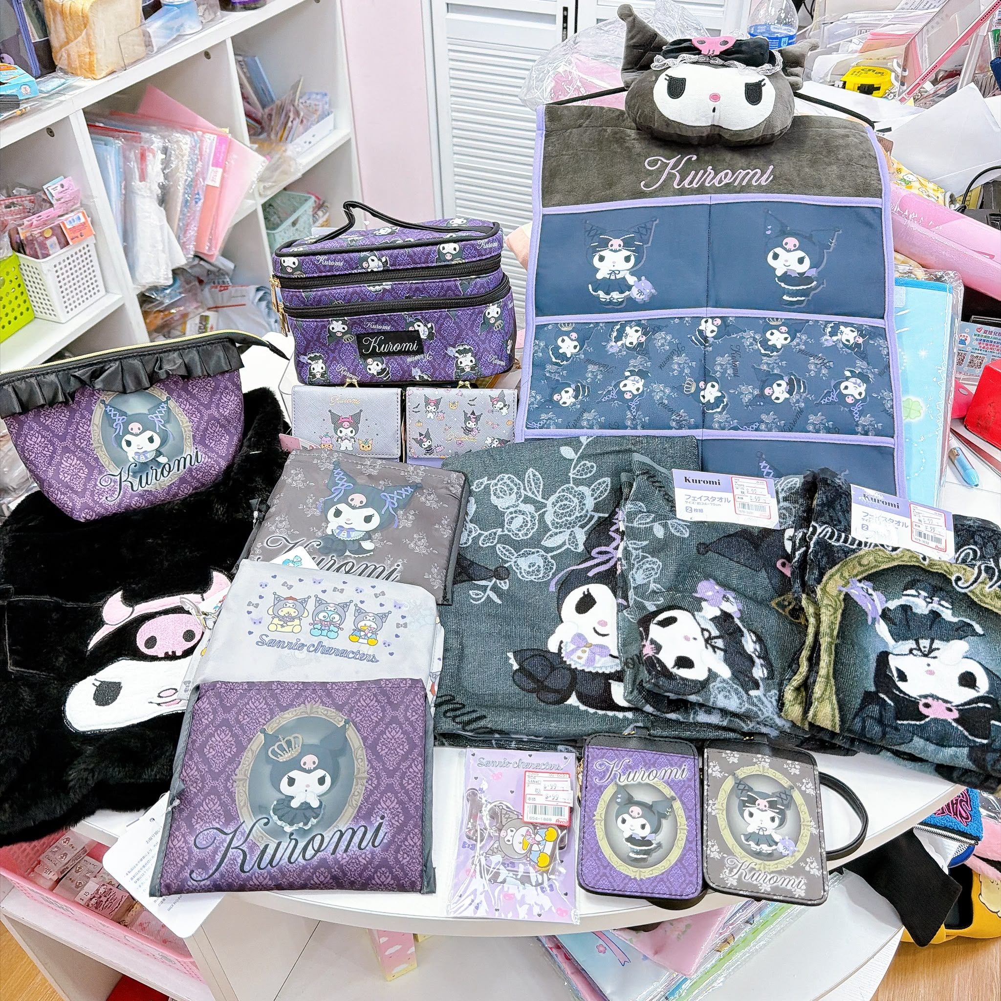 日本直送Sanrio Kurumi新款家居產品環保袋卡套毛巾化妝袋