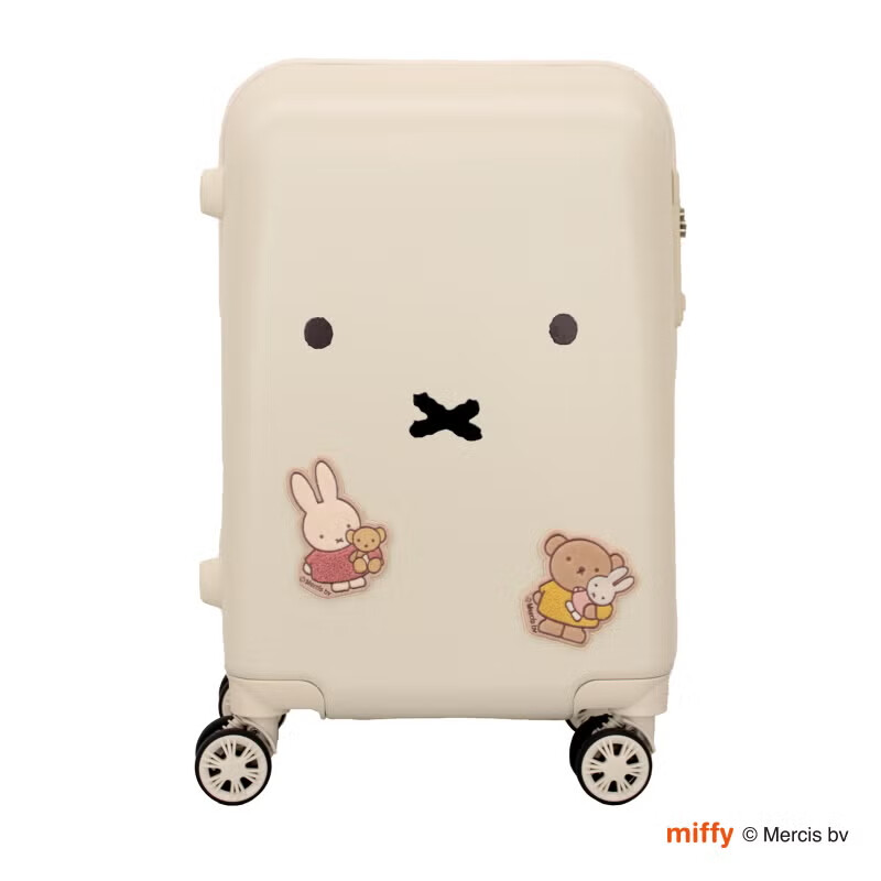 預購 miffy 刺繡 行李 大貼紙