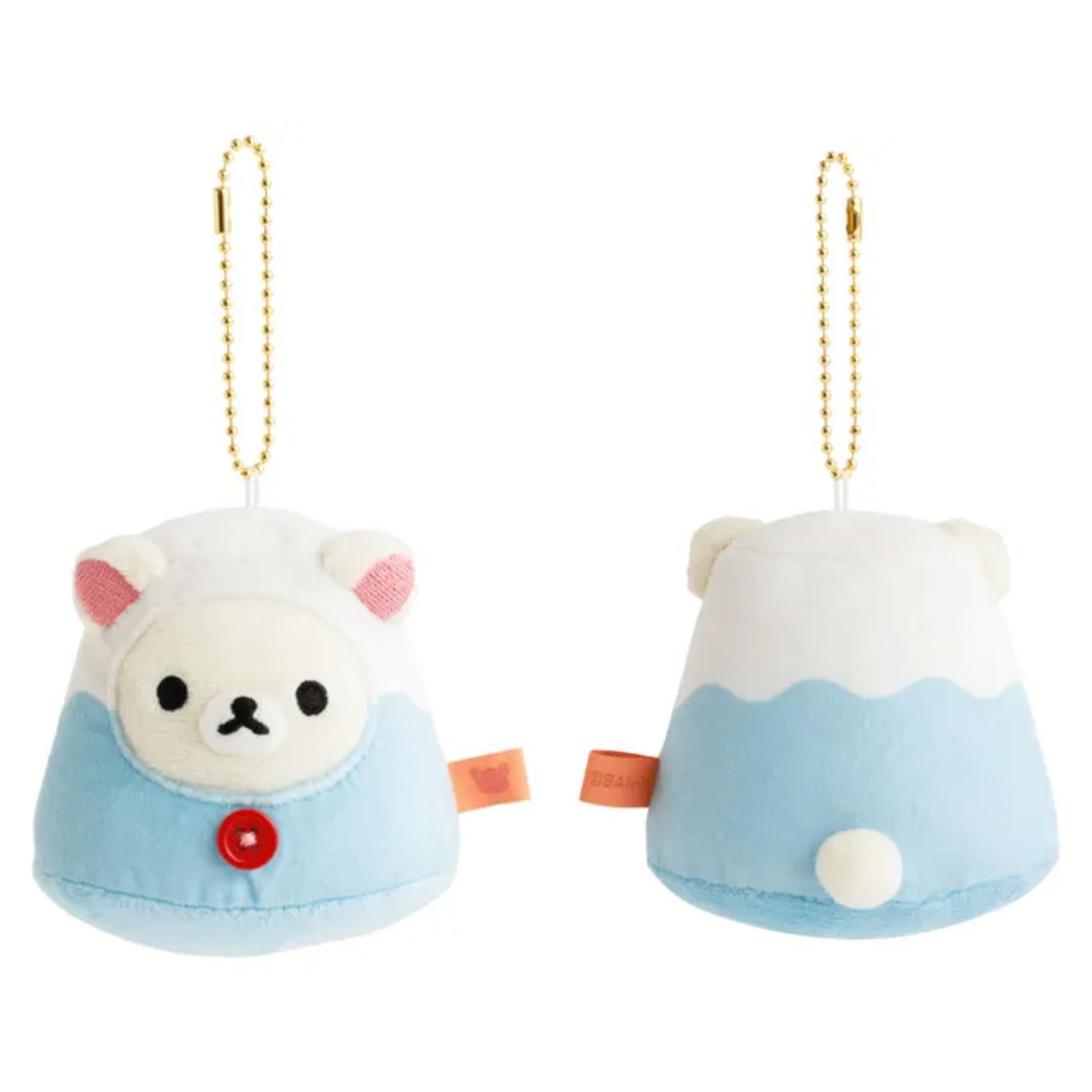 日本直送~新款鬆弛熊富士山掛飾公仔