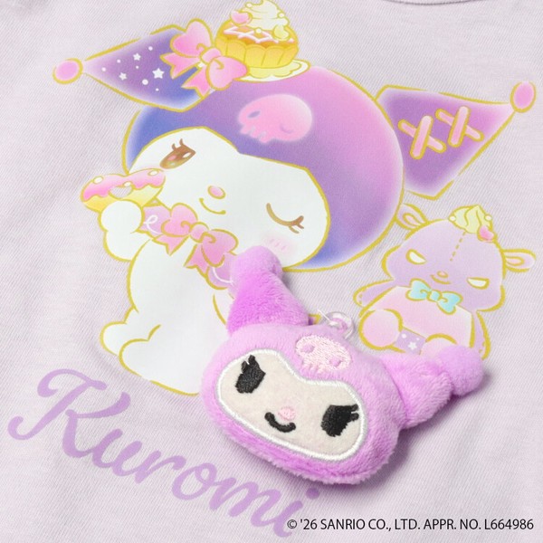 🆕【⭐訂購⭐】🇯🇵日本直送 #Sanrio 印花 A-Line 長袖Tee(附可拆式吉祥物)［2款選］🌀 [ELAA-0279][260216]