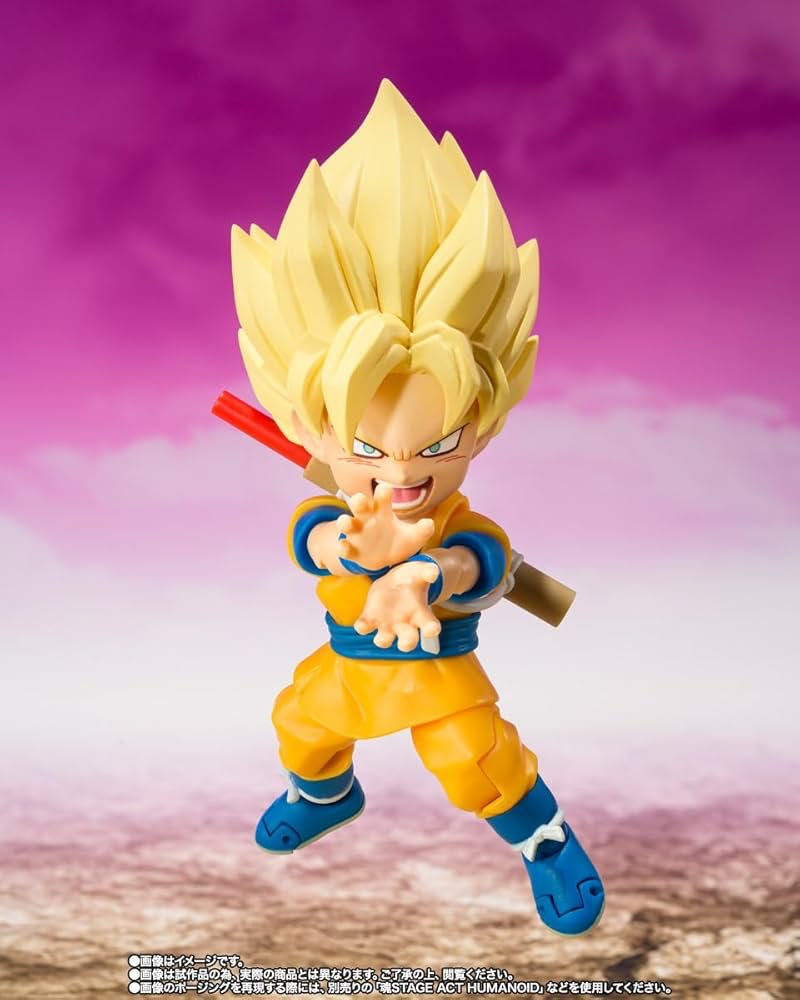  《魂商店限定》 S.H.Figuarts 超級撒亞人 孫悟空(mini) DAIMA 龍珠大魔 SHF 可動figure