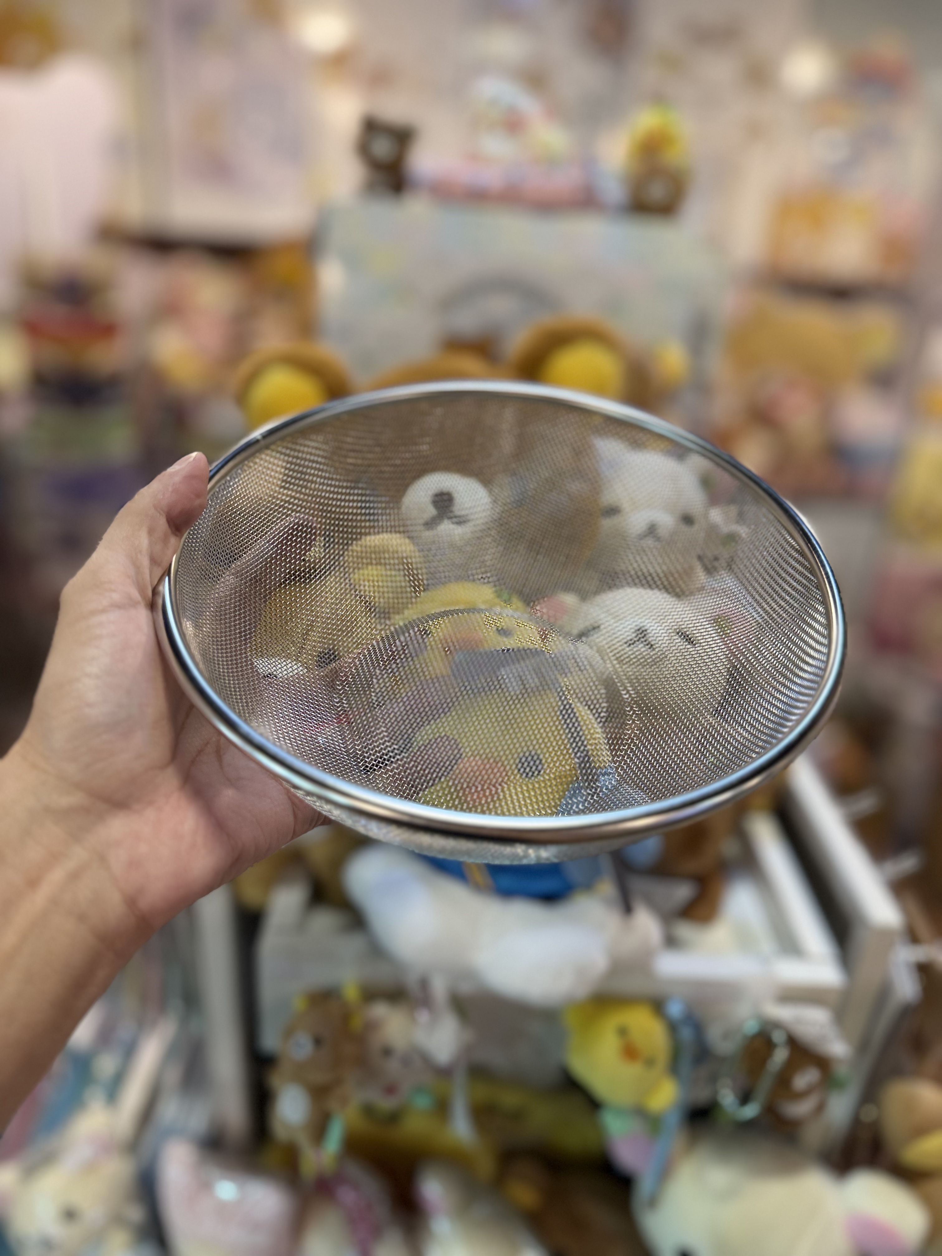 《現貨》全新日本專店限定Rilakkuma 日本製不鏽濾網及碗套裝