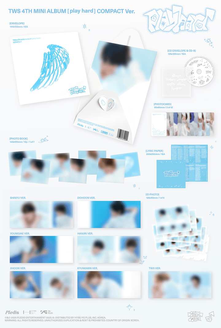 TWS - 4TH MINI ALBUM [PLAY HARD] - COMPACT VER.