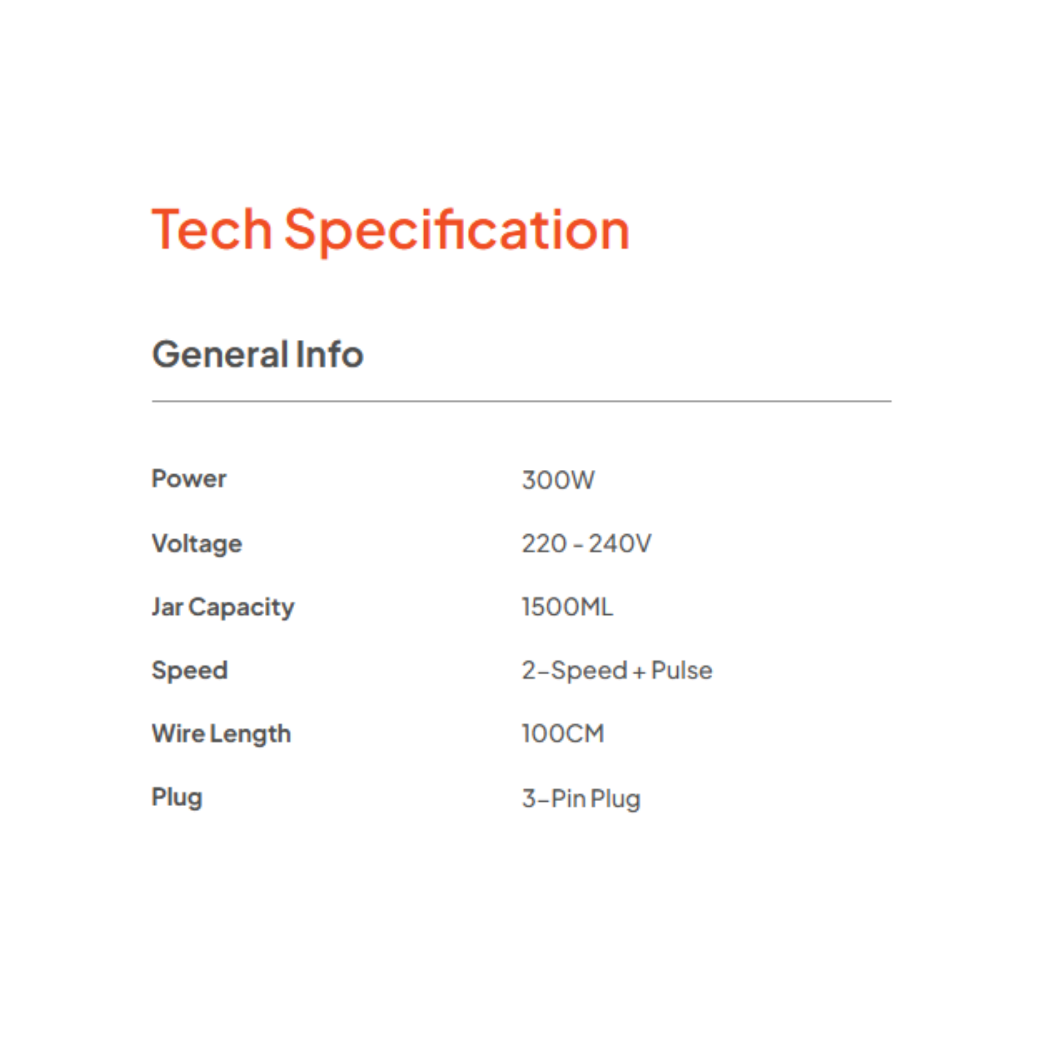 Russell Taylors Table Blender (TB2)