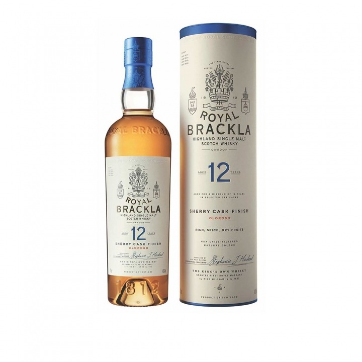 皇家柏萊克 12年單一麥芽威士忌 Royal Brackla 12 Year Old Single Malt Scotch Whisky 46% 700ml