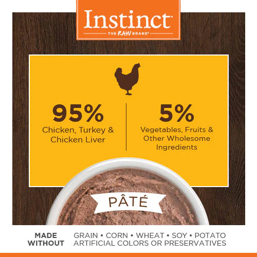 INSTINCT 本能 經典無穀物系列 貓主食罐頭 - 雞肉配方