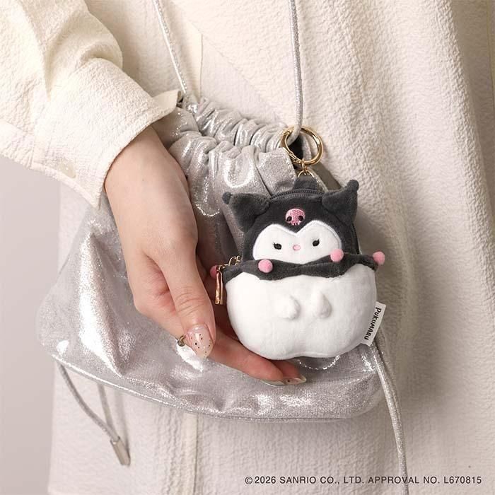 預訂 | 日本版 Sanrio 豆豉眼 肥嘟嘟拉鏈小袋