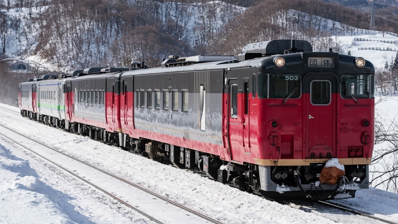 TecStation 93612 JR キハ400形500番代（お座敷車）3両セット（JR Kiha 400-500系日式榻榻米客車 / 座敷列車 3輛編成裝）