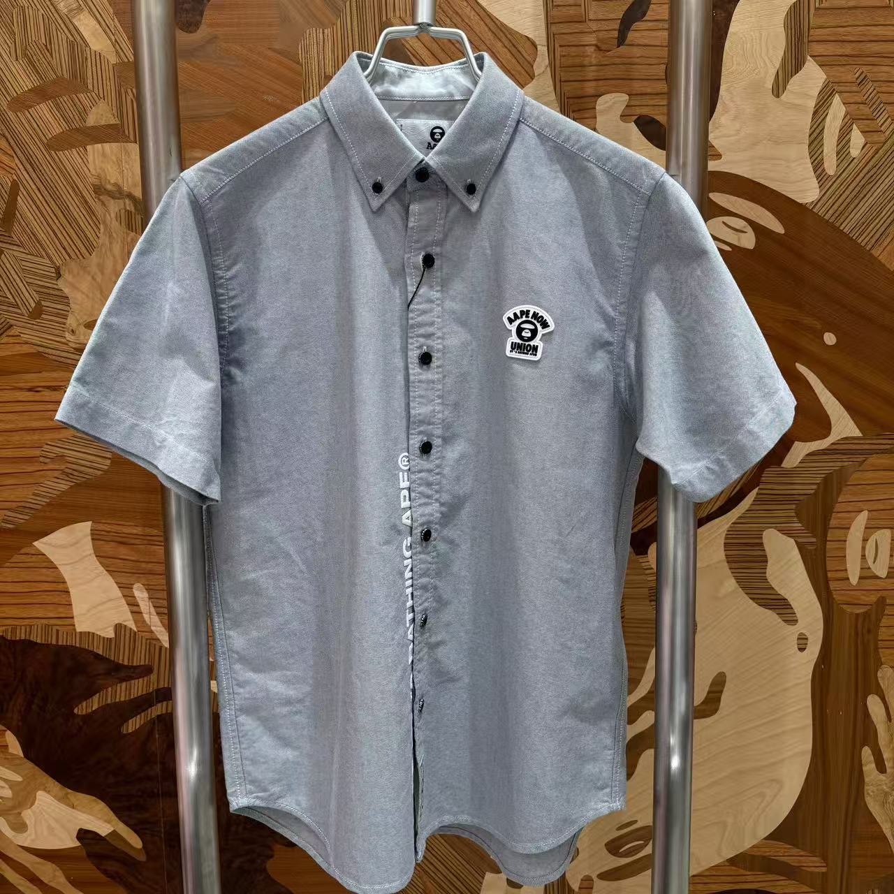 AAPE AAPENOW moonface short sleeve shirt (8566)