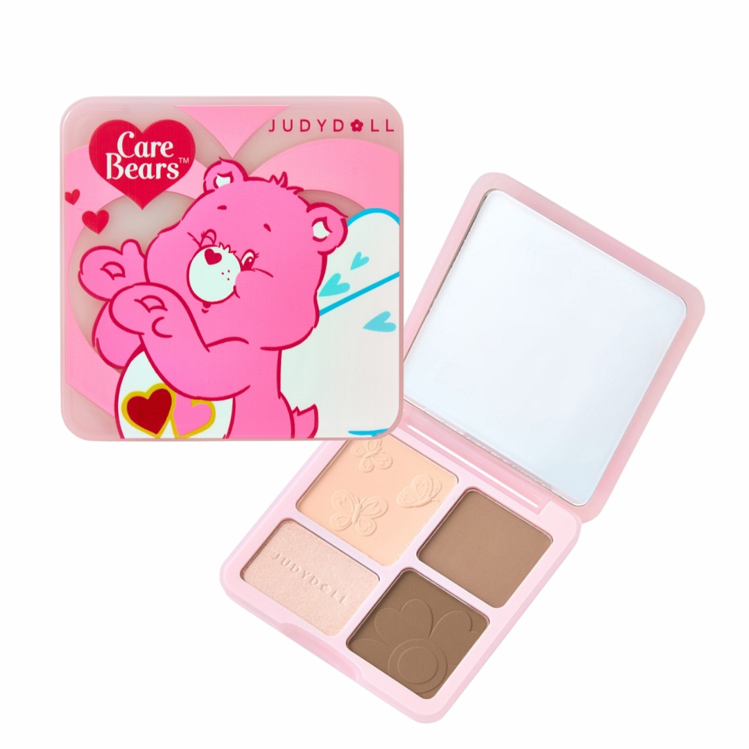 🎀【預訂】天使 Care Bear JUDYDOLL 4色彩妝盤 #01N
