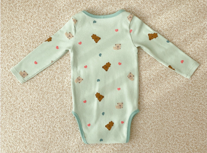 Dottodot Blue Bear Bodysuit(M)