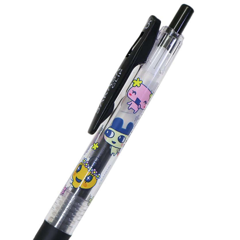 現貨｜【一套3枝】TAMAGOTCHI 他媽哥池 日本製 Zebra SARASA CLIP 0.5mm 黑色 啫喱筆 套裝 (230059)