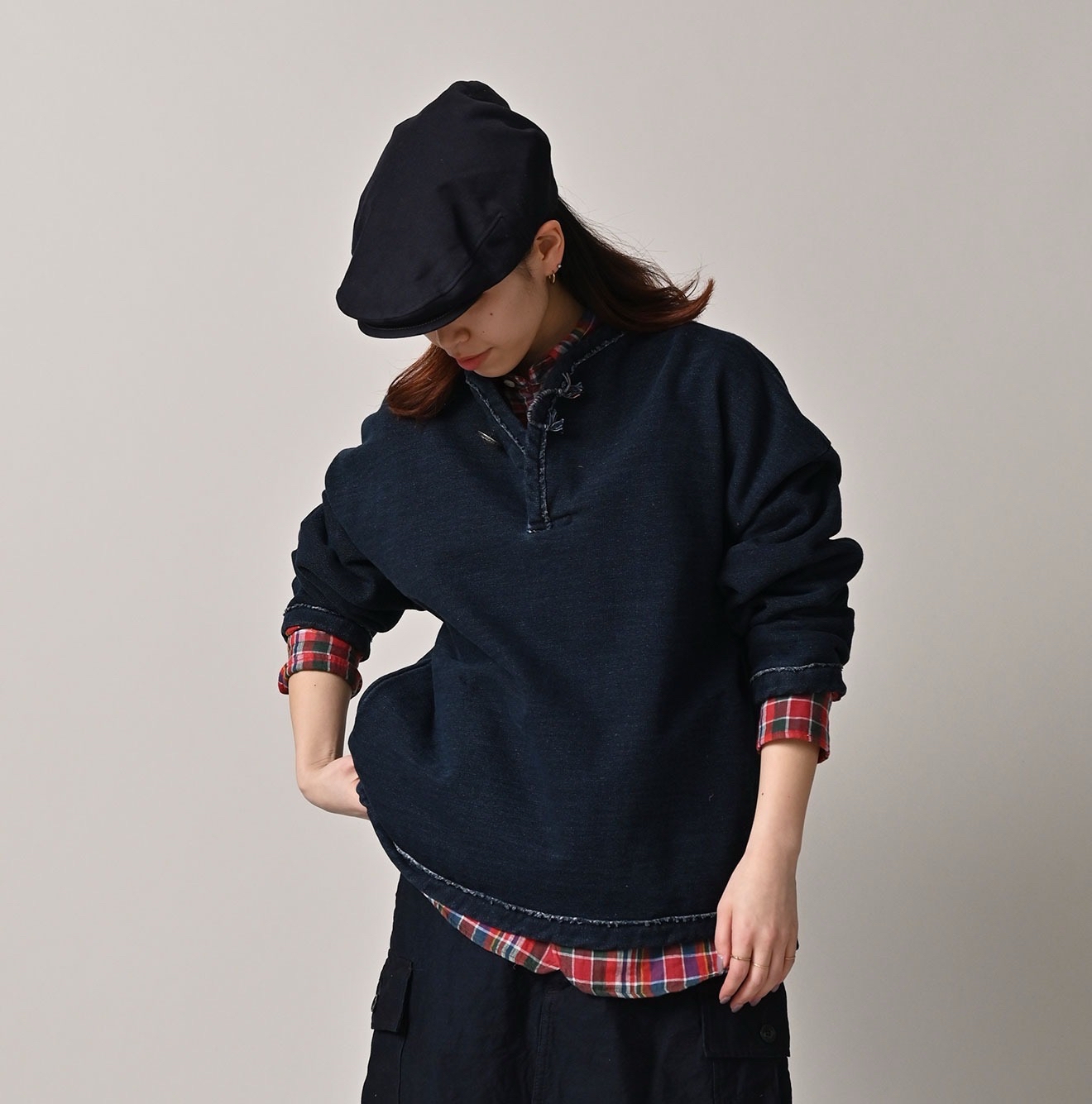 【 Freak’s Store 】 No.1390 民族 Denim Sweater