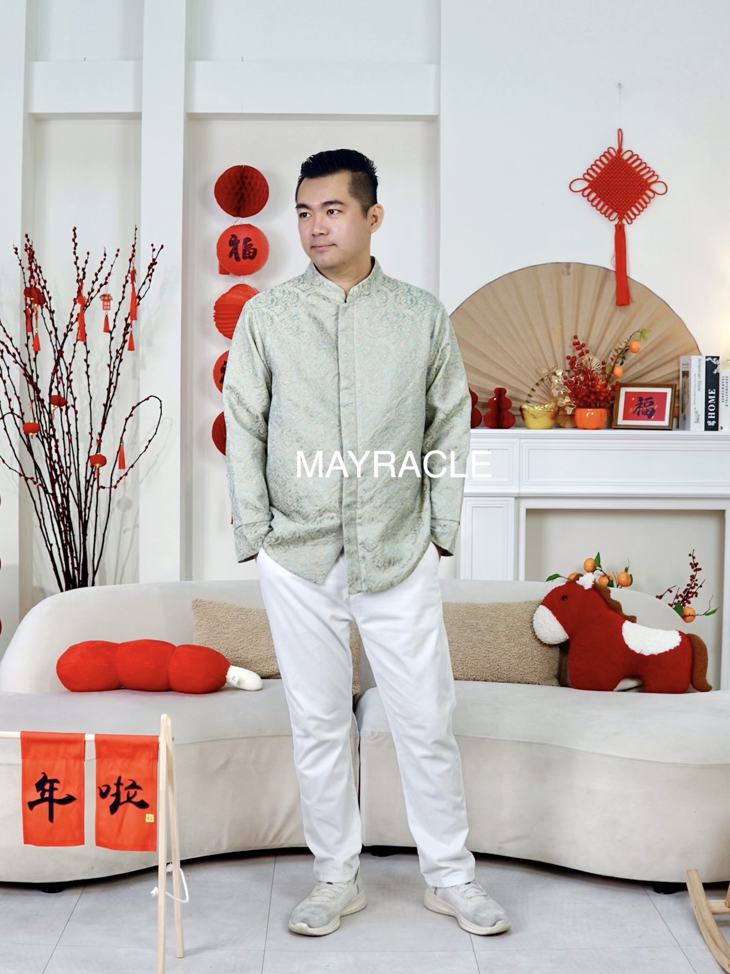 [PRE-ORDER] CNY 2027 Oversized Luxe Men Shirt 