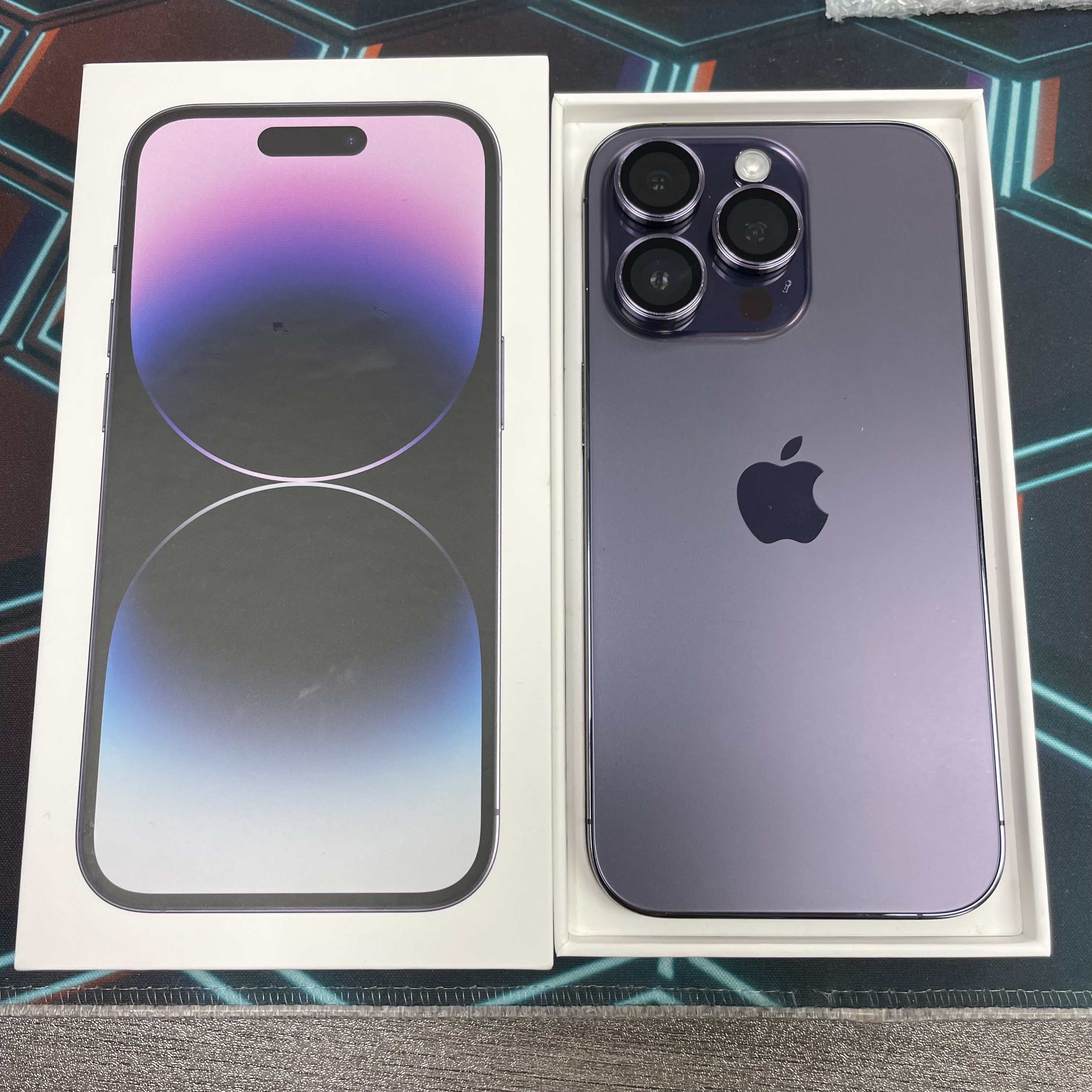*7512 14 Pro 完美機 1TB 電100 紫色 purple