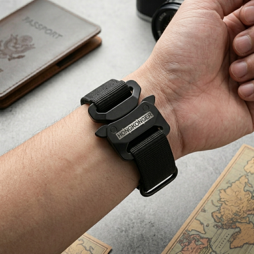 【身份印記】HONGKONGER 快速釋放戰術手帶 (Cobra Style 扣具)