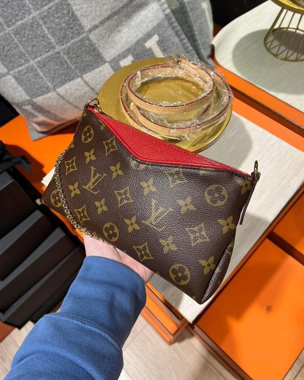 Lv Pallas Clutch 2way Bag M41638 100%Authentic, Unused 未使用品 ✅strap 斜揹長肩帶✅Dust bag 