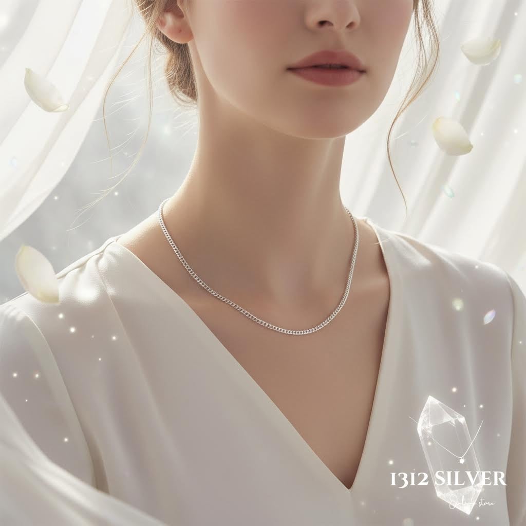 S925 -EN0123 Link Chain Necklaces