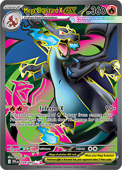  Pokemon TCG Card Game - Mega Charizard X ex