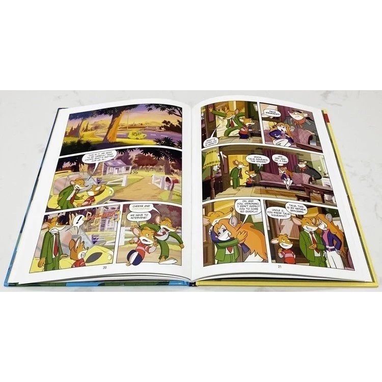 老鼠記者Geronimo Stilton Reporter Graphic Novels 9冊精裝全彩冒險