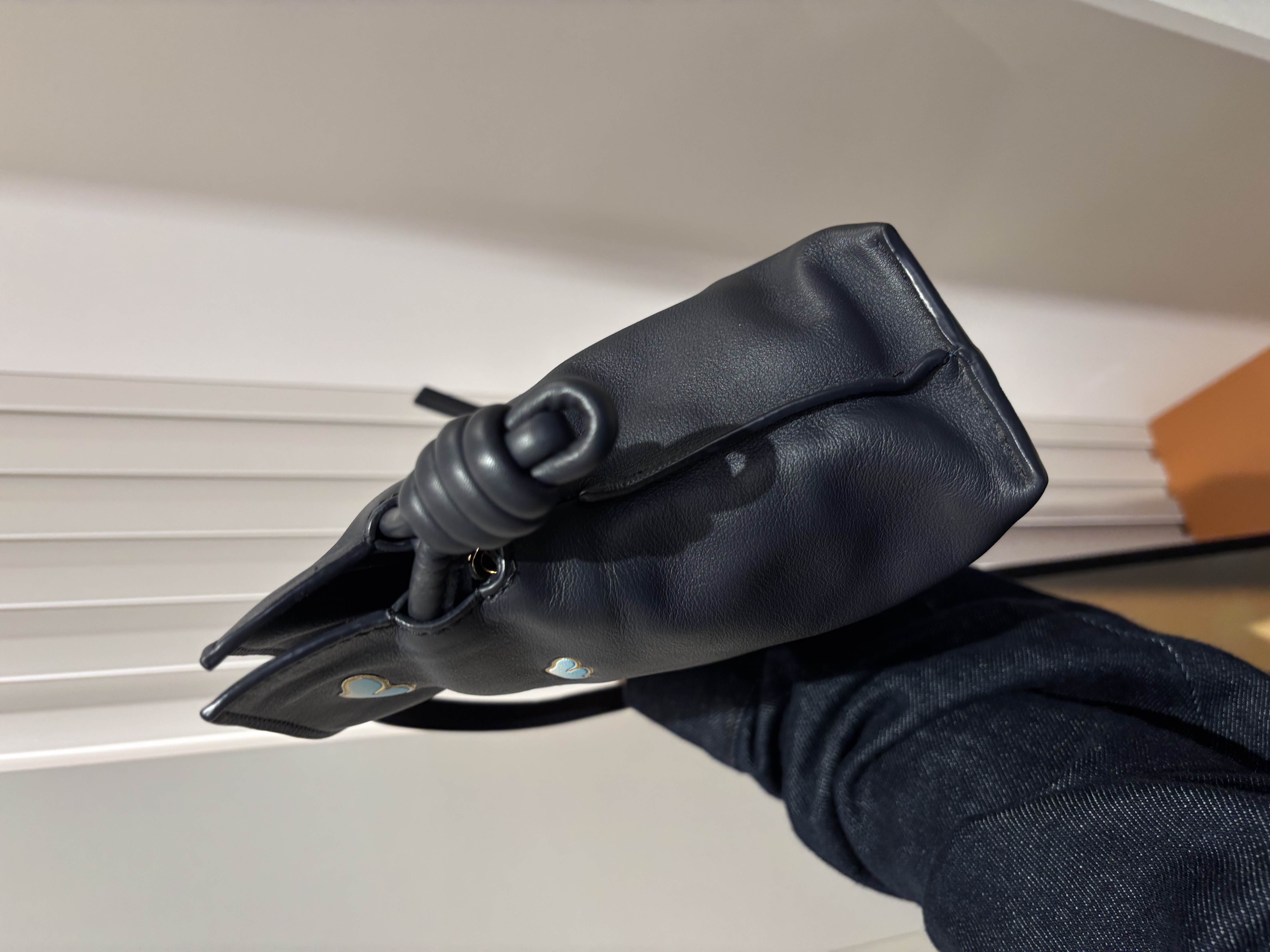 Loewe flamenco clutch 