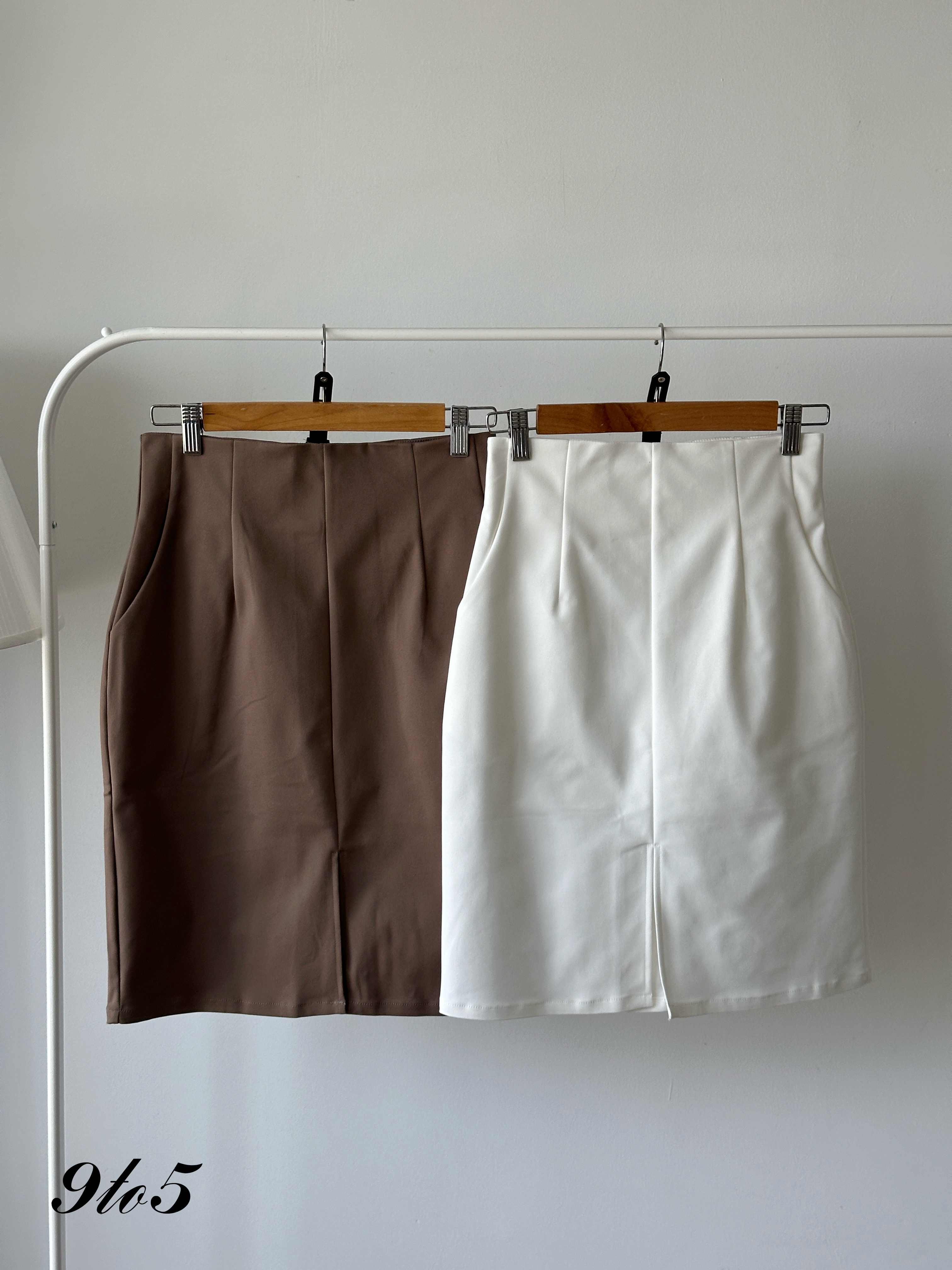 S1942 Midi Pencil Skirt - 4 Colors 