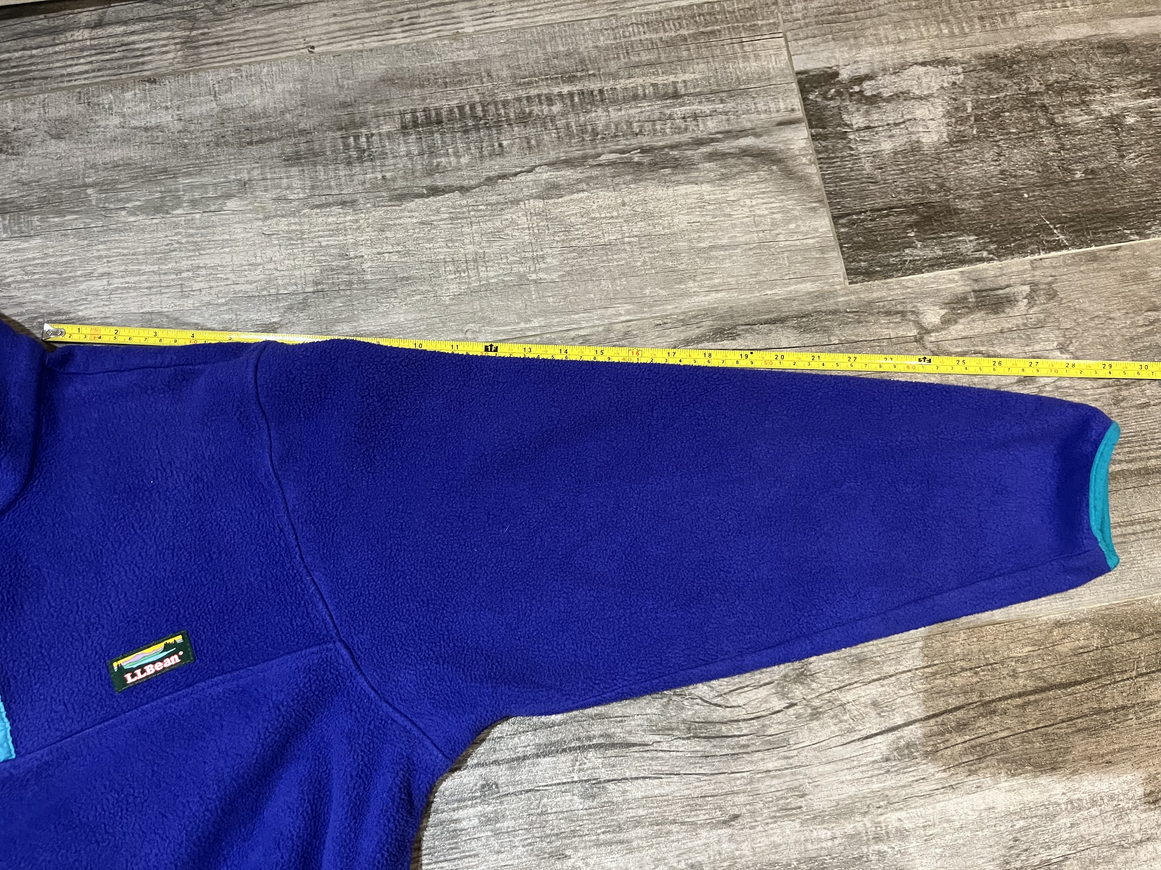 【美國製 Made in USA】VINTAGE LL Bean 有袋Fleece 