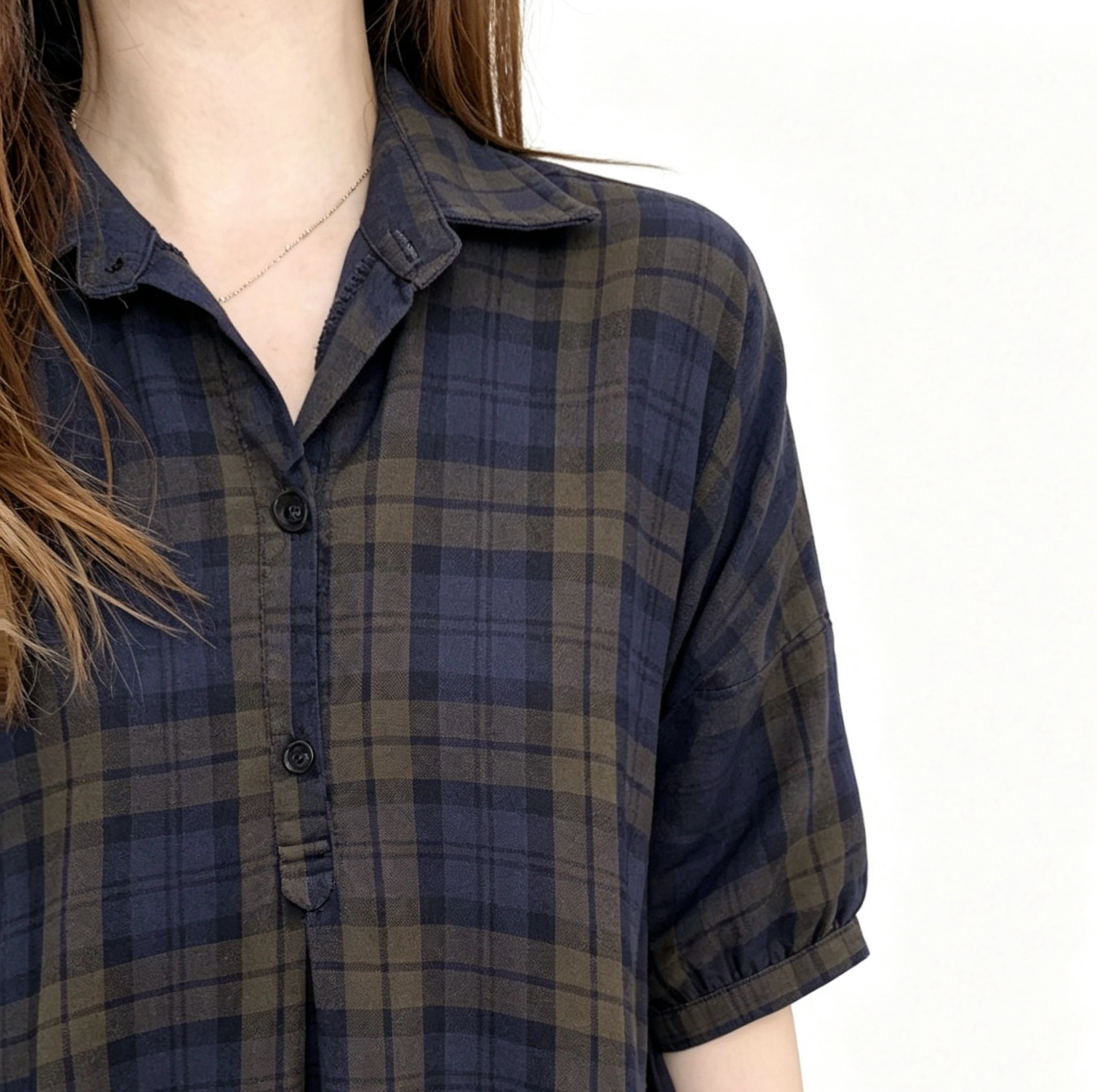 🌼春夏優惠🍀 日系撞色格紋Ops