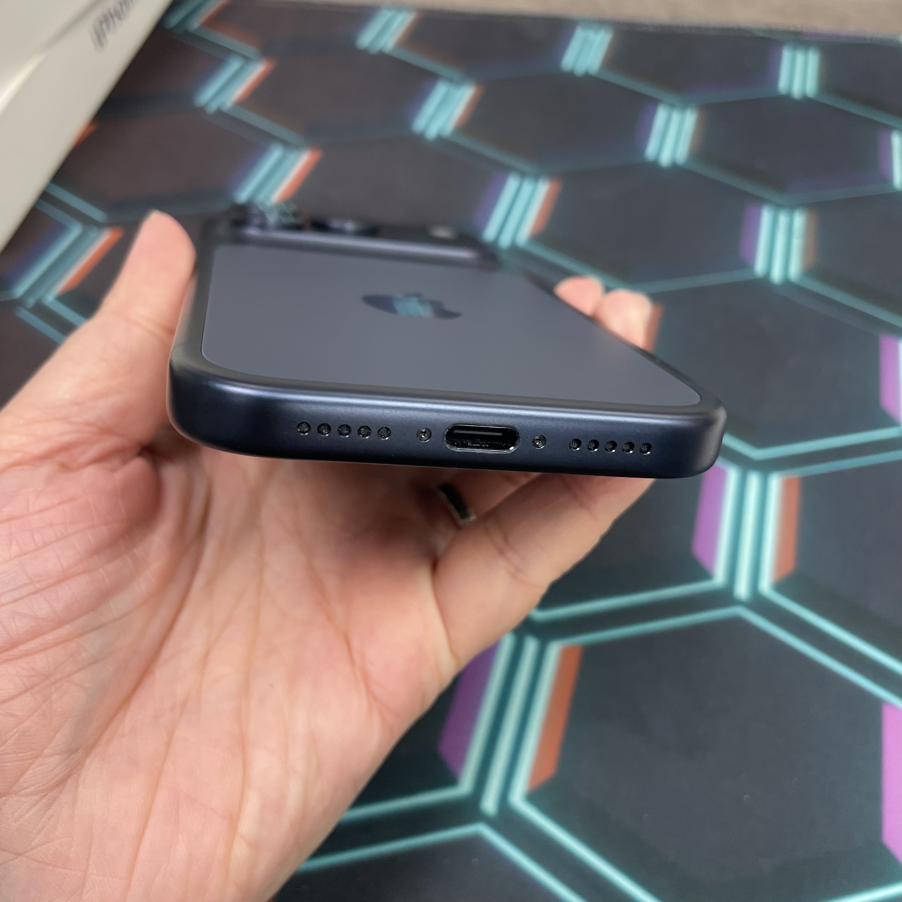 *7969 17 pro 完美機 256GB 電100 藍色 blue
