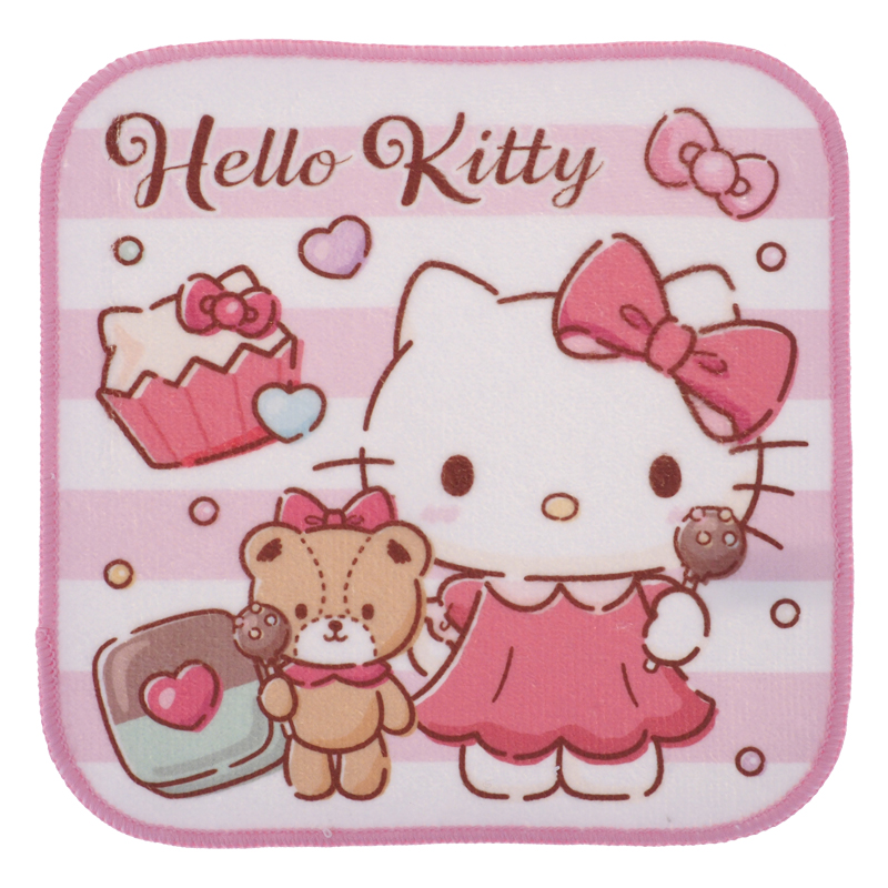 Hello Kitty Mini Towel (2 pcs/ pack) 迷你方巾2條裝