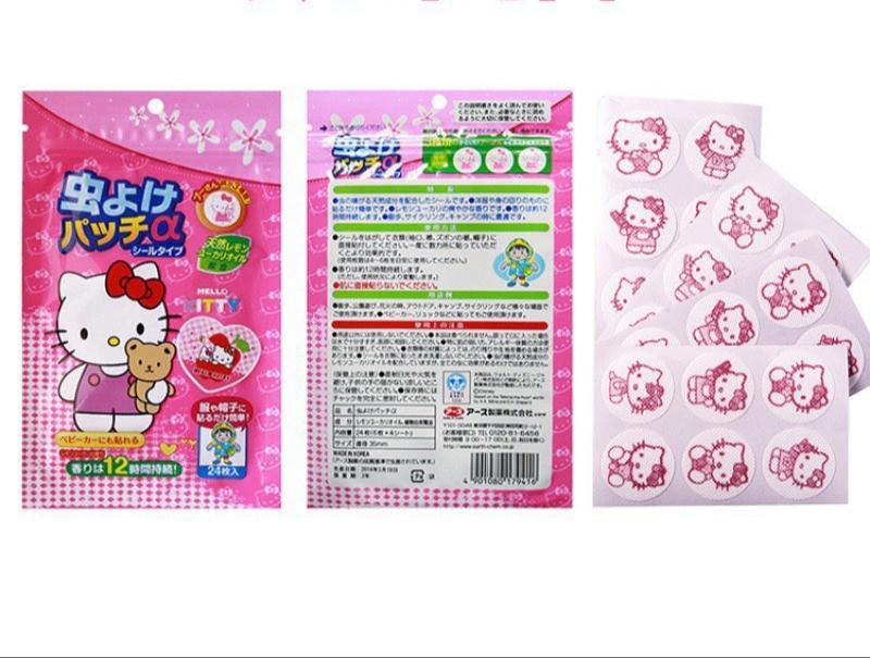 韓國卡通天然植物精油驅蚊貼 (每包24張) (BFC12726)