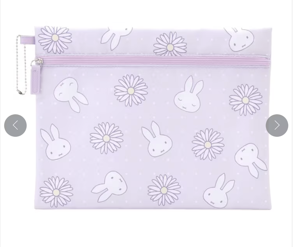 🐰💚 開心果及薰衣草系列 💜 "1 set 3 個不同 size zipper pouch 套裝 "( 📦 大約4月底 ～5月底到貨, 若遇到缺貨或其它因素貨期會延遲 ）