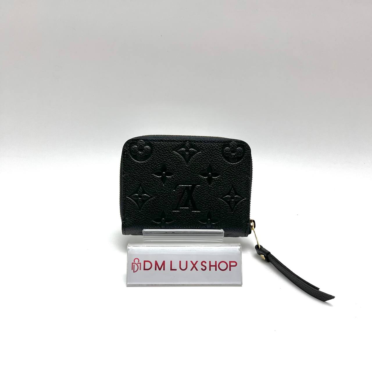 LV Black Monogram Empreinte Zippy Coin Purse