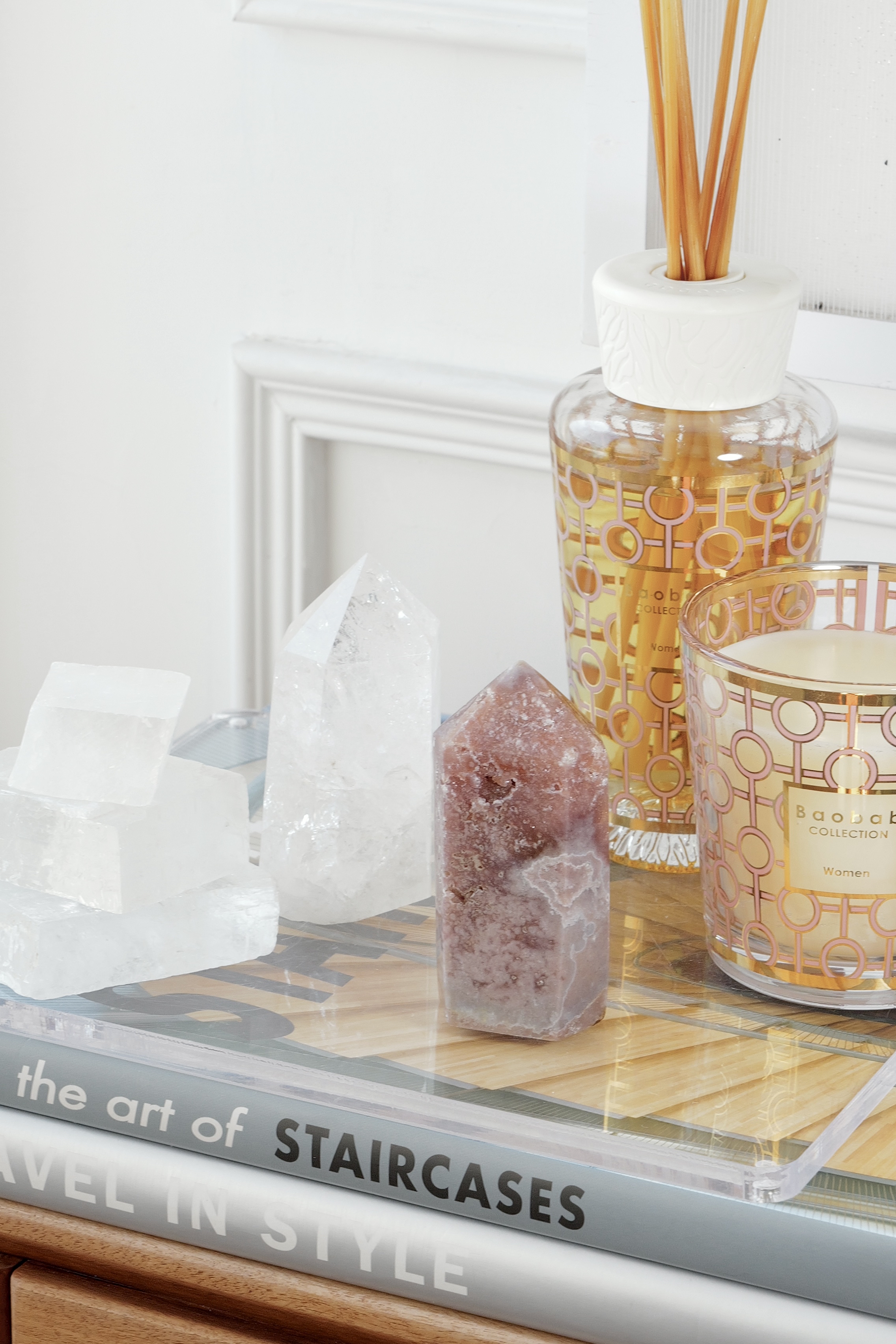 ༒9cm粉紅紫水晶 晶牙六角柱༒ PA.6801C30G19N-RA22*A77