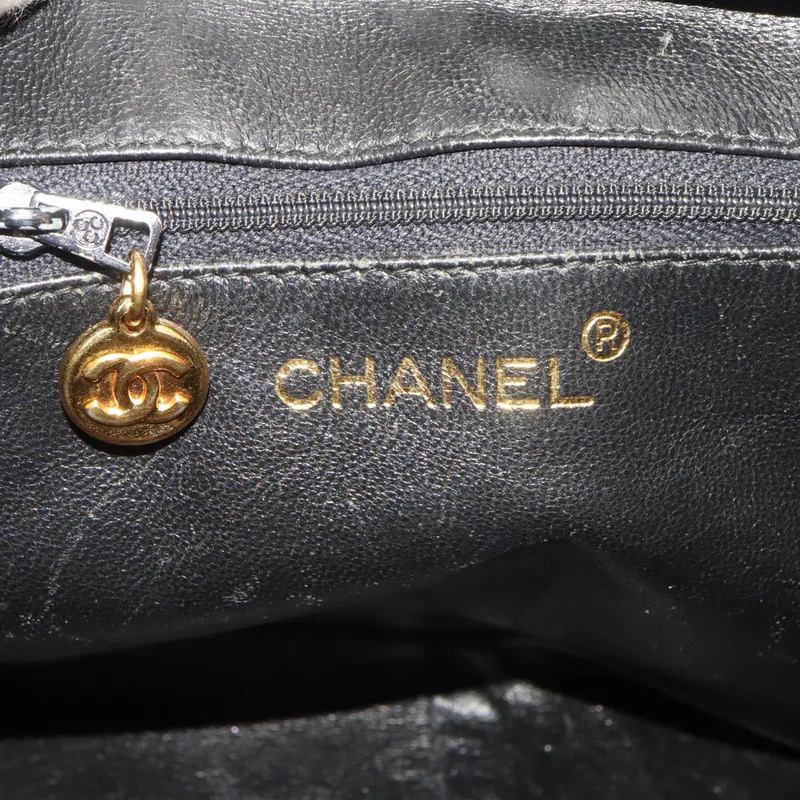 Chanel Matelasse Coco Mark Caviar Chain Camera Bag