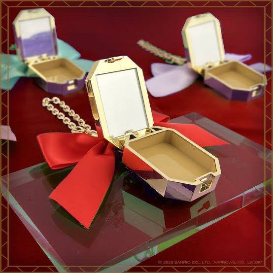 日本預訂📍日本Sanrio寶石風連鏡盒仔吊飾盲盒