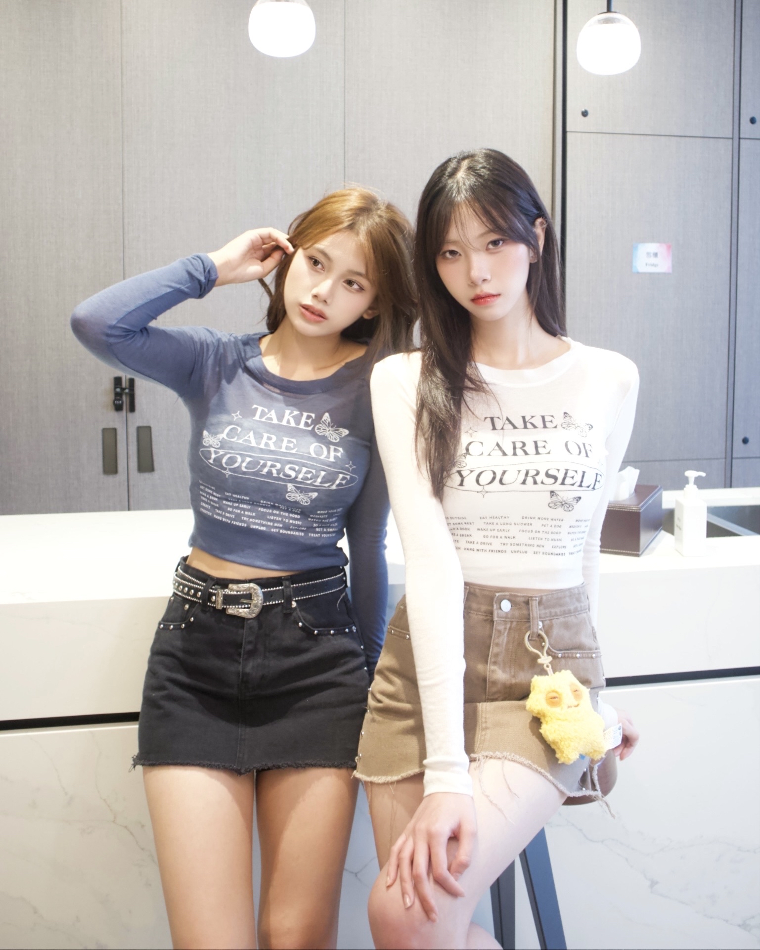 已售罄❌設計超靚！韓國透透下擺綁帶防曬衣