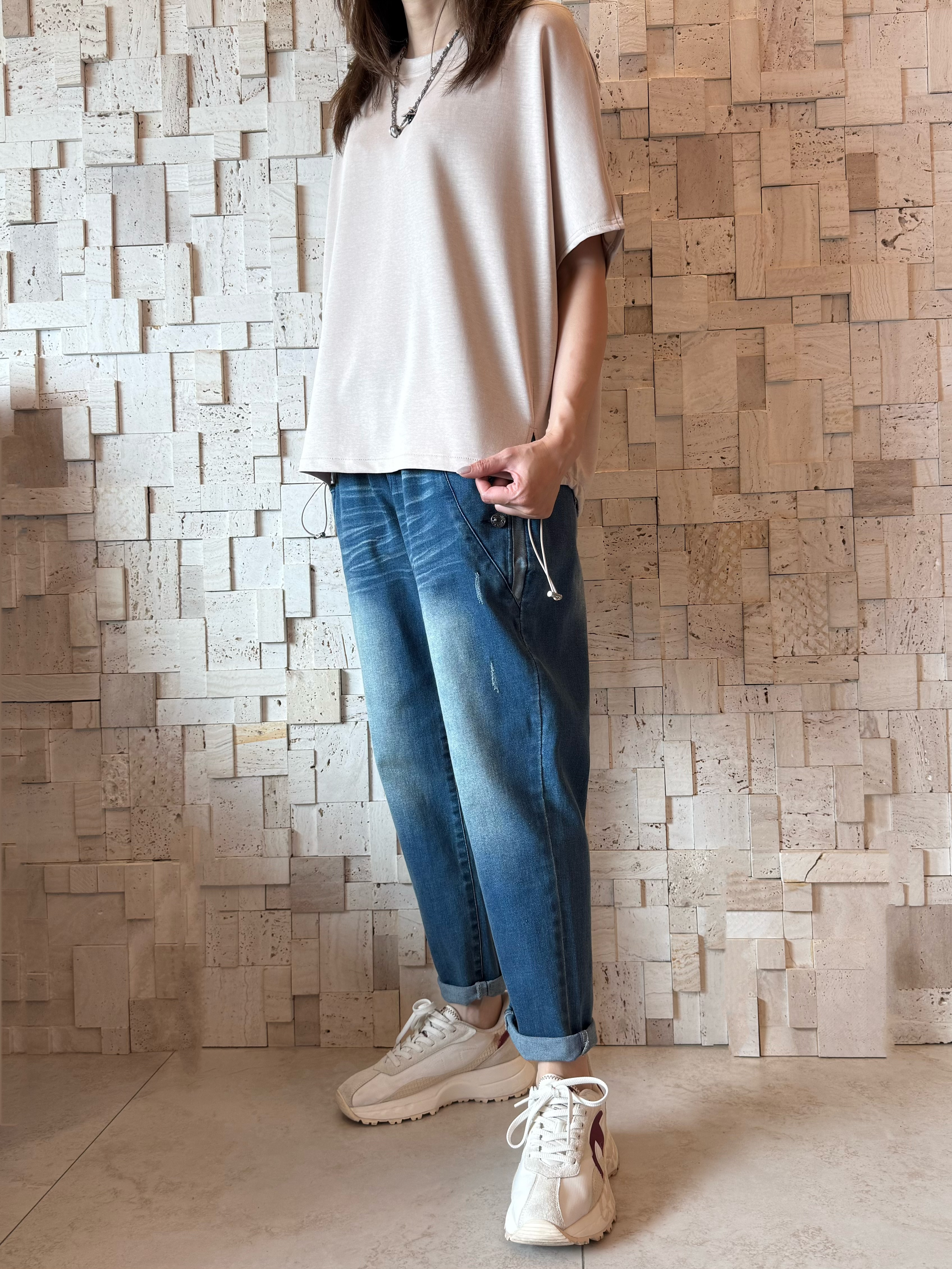 #2109 鬆身百搭淨色Top☀️ 